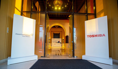 تُعلن شركة توشيبا عن أحدث منتجاتها في الأجهزة الكهربائية بالتعاون مع شركة عبداللطيف جميل للإلكترونيات في المملكة العربية السعودية