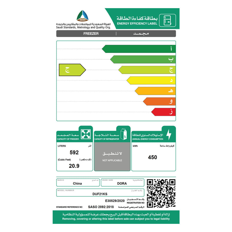 DUF21KS-Label